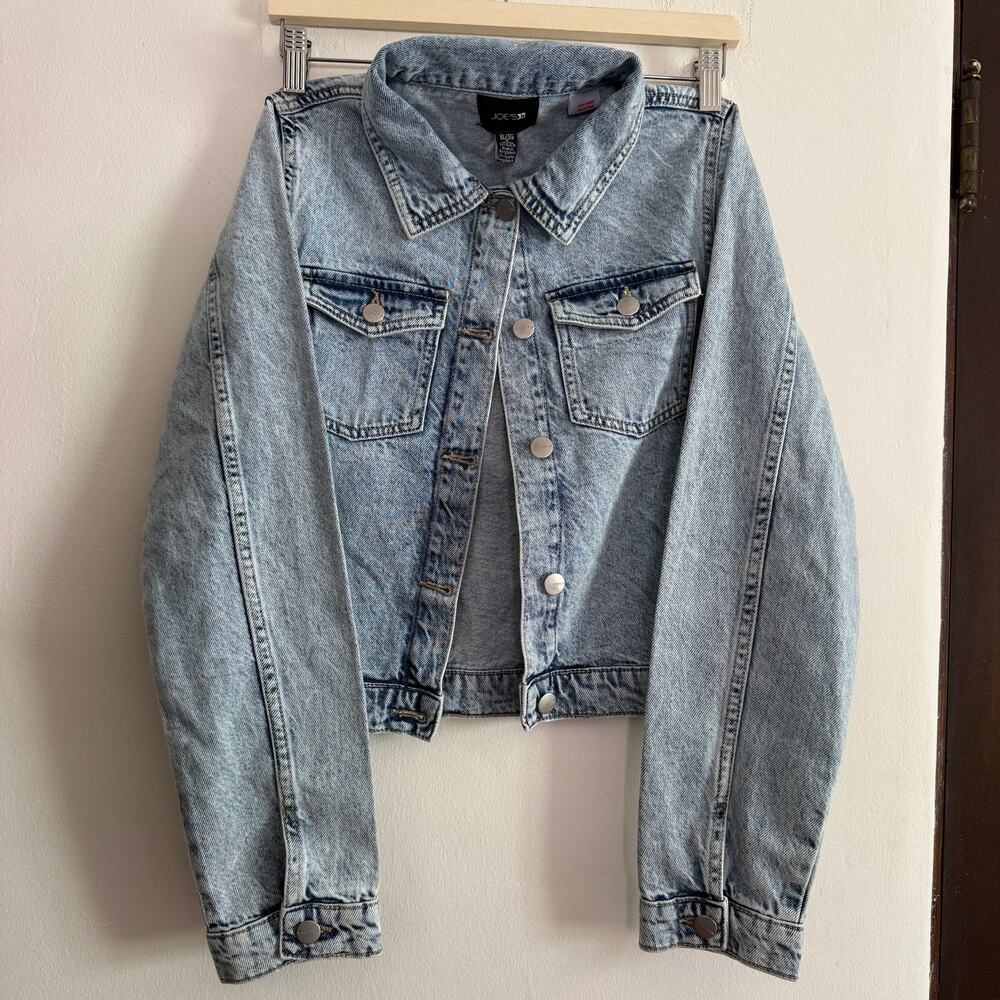 JOE'S JEANS | Kids Light Denim Acid Wash jean Jacket | Size XL